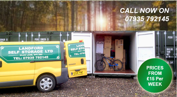 Secure Self Storage at Landford near Salisbury, Southampton and Bournemouth